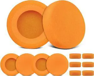 6Pcs Replacement Earpads for Koss Porta Pro KSC11 KSC17 KSC75 Headphones Soft and Durable Sponge Ear Pads Cushions with High-Density Foam - Orange 6Pcs Replacement Earpads for Koss Porta Pro KSC11 KSC17 KSC75 Headphones Soft and Durable Sponge Ear Pads Cushions with High-Density Foam - Orange