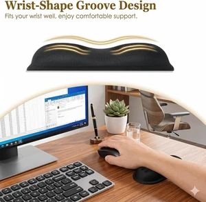 Mouse Wrist Rest Ergonomic Memory Foam Wrist Support Pad 5.5 x 3.1 in Mouse Wrist Rest Ergonomic Memory Foam Wrist Support Pad 5.5 x 3.1 in