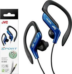 Clip Style Headphone Blue Lightweight and Comfortable Ear Clip. Splash Proof Water resistant Powerful Sound with Bass Boost HAEB75BA Clip Style Headphone Blue Lightweight and Comfortable Ear Clip. Splash Proof Water resistant Powerful Sound with Bass Boost HAEB75BA