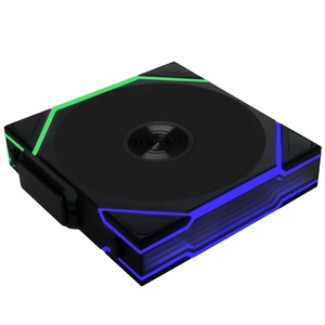 UNI Fan TL Wireless-120-Reverse Blade-No Controller-Black-12RTL1W1B | Single Pack, 2.4 GHz Wireless Signal for RGB & Fan Control, Infinity Mirror Design, Controller NOT Included & Required UNI Fan TL Wireless-120-Reverse Blade-No Controller-Black-12RTL1W1B | Single Pack, 2.4 GHz Wireless Signal for RGB & Fan Control, Infinity Mirror Design, Controller NOT Included & Required
