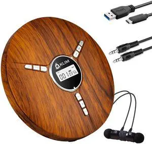 Discman Portable CD Player with Headphones, Built-in Battery - New Version - CD Players for Home, Car - Compatible w/SD Card, CD-R, CD-RW, MP3, WMA - 5 EQ Effects Discman Portable CD Player with Headphones, Built-in Battery - New Version - CD Players for Home, Car - Compatible w/SD Card, CD-R, CD-RW, MP3, WMA - 5 EQ Effects
