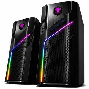 W-206RE RGB Gaming Speakers for PC, Bluetooth & USB Desktop Speakers for Gaming PC and Monitor, Touch Control Stereo Computer Speakers with 21 LED Light Modes W-206RE RGB Gaming Speakers for PC, Bluetooth & USB Desktop Speakers for Gaming PC and Monitor, Touch Control Stereo Computer Speakers with 21 LED Light Modes