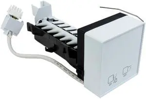 241798231 Ice Maker Assembly Kit for Refrigerators, White 241798231 Ice Maker Assembly Kit for Refrigerators, White
