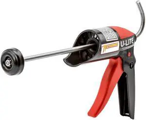 Non-Drip Super Smooth Rod Frameless Caulk Gun, 1/10 Gallon Cartridge, 10:1 Thrust Ratio Non-Drip Super Smooth Rod Frameless Caulk Gun, 1/10 Gallon Cartridge, 10:1 Thrust Ratio