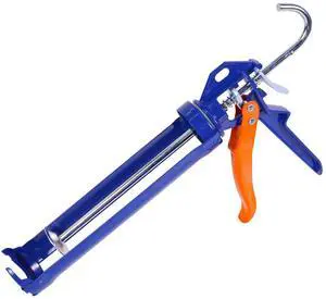Caulking Gun, No Drip Caulk Gun,9" Drip Free Adjustable Hand Caulking Gun with Comfort Grip and 360° Rotary Design, Smooth Round Rod for 10oz Caulk Tubes,WCG4109D, Blue Caulking Gun, No Drip Caulk Gun,9" Drip Free Adjustable Hand Caulking Gun with Comfort Grip and 360° Rotary Design, Smooth Round Rod for 10oz Caulk Tubes,WCG4109D, Blue