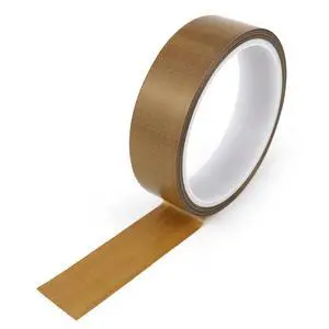 Teflone Tape PTFE Glass Cloth Coated, (1-inch x 33 Feet x 0.18mm) High Temperature Fiberglass Adhesive Tape for Vacuum Sealer Machine Teflone Tape PTFE Glass Cloth Coated, (1-inch x 33 Feet x 0.18mm) High Temperature Fiberglass Adhesive Tape for Vacuum Sealer Machine
