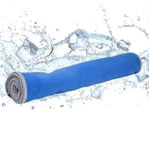 Chilly Pad Pro Soft Microfiber Instant Cooling Towel, Machine Washable, Blue, 33"x10.5" Chilly Pad Pro Soft Microfiber Instant Cooling Towel, Machine Washable, Blue, 33"x10.5"