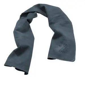 Chill Its 6602 Cooling Towel, Long Lasting Cooling Relief, Gray 29.50" x 13.00" Chill Its 6602 Cooling Towel, Long Lasting Cooling Relief, Gray 29.50" x 13.00"