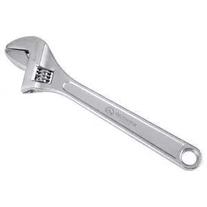 10" Adjustable Wrench, Heavy Duty Drop Forged Steel, Chrome Plated, Precision Machined Jaws, Rust Resistant 10" Adjustable Wrench, Heavy Duty Drop Forged Steel, Chrome Plated, Precision Machined Jaws, Rust Resistant