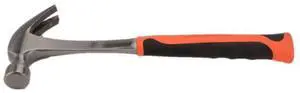 20oz Claw Hammer with Smooth Face & Shock-absorbing Leather Long Handle Straight Rip Claw 20oz Claw Hammer with Smooth Face & Shock-absorbing Leather Long Handle Straight Rip Claw