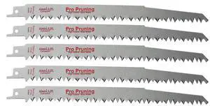 9-Inch Wood Pruning Saw Blades for Reciprocating/Sawzall Saws - 5 Pack - Caliastro 9-Inch Wood Pruning Saw Blades for Reciprocating/Sawzall Saws - 5 Pack - Caliastro