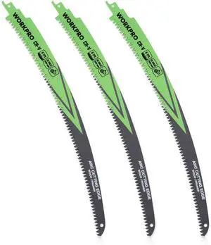 15-Inch Arc Edge Reciprocating Saw Blades, 6TPI for Pruning, 3 Pack | Extra-Long Arc Edge, Triple-Ground Teeth, CR-V Steel, Fast Clean Cuts, Universal Shank for Wood Pruning, Tree Trimming 15-Inch Arc Edge Reciprocating Saw Blades, 6TPI for Pruning, 3 Pack | Extra-Long Arc Edge, Triple-Ground Teeth, CR-V Steel, Fast Clean Cuts, Universal Shank for Wood Pruning, Tree Trimming