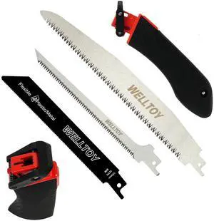 3-in-1 Multi Blades Hand Saw,18 TPI Bi-Metal blade,Drywall Saw with TPR Handle,Blade Quick-Change Mechanism for Cutting Drywall, Sheetrock, Wood, Metal, Plastic and Plywood. 3-in-1 Multi Blades Hand Saw,18 TPI Bi-Metal blade,Drywall Saw with TPR Handle,Blade Quick-Change Mechanism for Cutting Drywall, Sheetrock, Wood, Metal, Plastic and Plywood.
