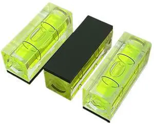 3Pcs Small Square Magnetic Spirit Levels Set Precision Bubble Level Mini Horizontal Bubble Measuring Tool (15x15x40mm, Magnetic) 3Pcs Small Square Magnetic Spirit Levels Set Precision Bubble Level Mini Horizontal Bubble Measuring Tool (15x15x40mm, Magnetic)