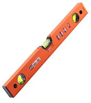 18 Inch Magnetic Spirit Level, Torpedo Level, Leveler Tool | 18-inch magnetic spirit level, 3 vials (45°/90°/180°), aluminum alloy, TPR shockproof ends, metric scale, high-visibility 18 Inch Magnetic Spirit Level, Torpedo Level, Leveler Tool | 18-inch magnetic spirit level, 3 vials (45°/90°/180°), aluminum alloy, TPR shockproof ends, metric scale, high-visibility