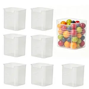 8Pcs Refrigerator Door Organizer Box,Fridge Side Door Storage Containers,Kitchen Organizer for Food, Spices, Condiments,Fruits,Garlic,Ginger,Herbs,Utensils,Small Tools,Pantry & Cabinet Organization 8Pcs Refrigerator Door Organizer Box,Fridge Side Door Storage Containers,Kitchen Organizer for Food, Spices, Condiments,Fruits,Garlic,Ginger,Herbs,Utensils,Small Tools,Pantry & Cabinet Organization