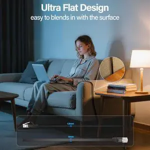 Cat 6 Flat Ethernet Cable 200 FT, UTP 10Gbps High-Speed Cat6 Ethernet Cable, Pure Copper Cat 6 Cable, Long Ethernet Cable for Home or Office Network Wiring, Black Cat 6 Flat Ethernet Cable 200 FT, UTP 10Gbps High-Speed Cat6 Ethernet Cable, Pure Copper Cat 6 Cable, Long Ethernet Cable for Home or Office Network Wiring, Black