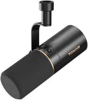 TONOR Dynamic Podcast Microphone, XLR/USB Mic for Recording, Streaming, XLR Cardioid Studio Mic with Quick Mute, 3.5mm Headphone Jack, Volume Control Microfono, 200 cm/78inch Cable, TD510 TONOR Dynamic Podcast Microphone, XLR/USB Mic for Recording, Streaming, XLR Cardioid Studio Mic with Quick Mute, 3.5mm Headphone Jack, Volume Control Microfono, 200 cm/78inch Cable, TD510
