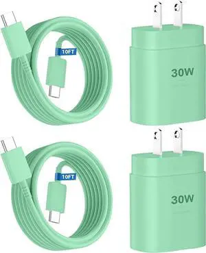 Phone 17 16 15 Charger Fast Charging,30W USB C Phone 17 16 15 Pro Max Charger Block &10FT Long Type C Cable Cord for i.Phone 17/Air/17 Pro/17 Pro Max/16/16 Plus/16 Pro/16 Pro Max/15/15 Pro Max,Green Phone 17 16 15 Charger Fast Charging,30W USB C Phone 17 16 15 Pro Max Charger Block &10FT Long Type C Cable Cord for i.Phone 17/Air/17 Pro/17 Pro Max/16/16 Plus/16 Pro/16 Pro Max/15/15 Pro Max,Green