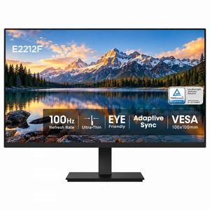 LiteVis 22 Inch Gaming Monitor, FHD 1080P Computer Monitor, 100Hz IPS Display, 4ms Response, Adaptive Sync, HDMI VGA, Eye Care, VESA Mount, Tilt Adjustable, Slim Design, Single Pack LiteVis 22 Inch Gaming Monitor, FHD 1080P Computer Monitor, 100Hz IPS Display, 4ms Response, Adaptive Sync, HDMI VGA, Eye Care, VESA Mount, Tilt Adjustable, Slim Design, Single Pack