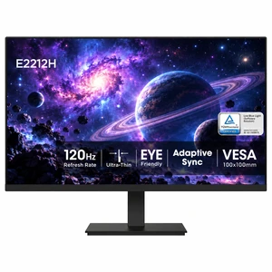 LiteVis 22" FHD Computer Monitor VA Panel 120Hz 1920x1080 99% sRGB 4000:1 Contrast Adaptive Sync TÜV Eye Care HDMI VGA Ultra-Slim VESA Mount for Office and Home LiteVis 22" FHD Computer Monitor VA Panel 120Hz 1920x1080 99% sRGB 4000:1 Contrast Adaptive Sync TÜV Eye Care HDMI VGA Ultra-Slim VESA Mount for Office and Home