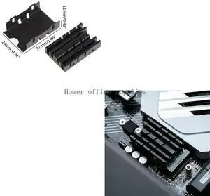 Heat Sink for 2242 SSD Hard Drive Heatsinks Aluminum Radiator Passive Cooling for M.2 NVME Hard Drive Disk Cooler Heat Sink for 2242 SSD Hard Drive Heatsinks Aluminum Radiator Passive Cooling for M.2 NVME Hard Drive Disk Cooler