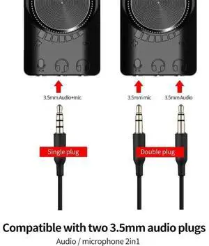 USB Sound Card for Gaming Enthusiasts, Virtual 7.1 Surround For PC Gaming, Easy Integration USB Sound Card for Gaming Enthusiasts, Virtual 7.1 Surround For PC Gaming, Easy Integration