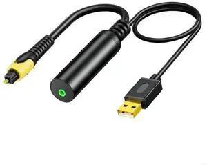 3.5mm to SPDIF Converter Analog to Digital Sound Adapter for Enhanced Sound Optical Output 3.5mm to Optical Cable for TV 3.5mm to SPDIF Converter Analog to Digital Sound Adapter for Enhanced Sound Optical Output 3.5mm to Optical Cable for TV