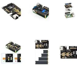 16PIN PCIe to 1000M Ethernet M.2 Adapter for Pi5 Expansion Supports NVMe Solid Disk 2230/2242/2260/2280 Solid Disks 16PIN PCIe to 1000M Ethernet M.2 Adapter for Pi5 Expansion Supports NVMe Solid Disk 2230/2242/2260/2280 Solid Disks