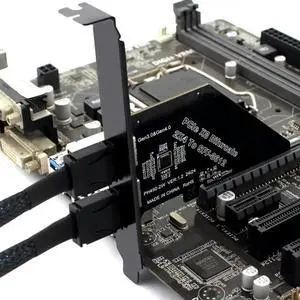 Efficient PCIExpress 4.0X8 Adapter Splitter to SFF 8612 8611 Oculink Adapter Efficient PCIExpress 4.0X8 Adapter Splitter to SFF 8612 8611 Oculink Adapter