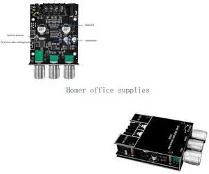 HiFi Power Amplifier 2x50W 2 Channel Bluetooth-compatible Amplifier with AUX HiFi Power Amplifier 2x50W 2 Channel Bluetooth-compatible Amplifier with AUX