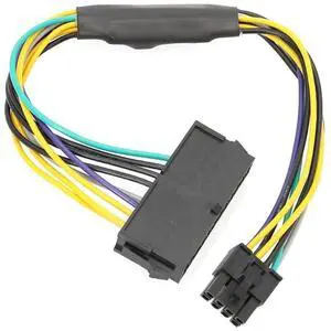 for Optiplex 3020 7020 9020 8-pin Power Cable ATX 24 pin to 8pin Cables 30CM Long Power Supply Adapter Cable Replacement for Optiplex 3020 7020 9020 8-pin Power Cable ATX 24 pin to 8pin Cables 30CM Long Power Supply Adapter Cable Replacement