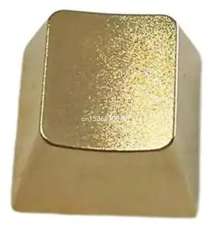 1PC l Keycap Matte Gold Zinc Alloy Keycaps Replaces for Mechanical Keyboards DropShipping 1PC l Keycap Matte Gold Zinc Alloy Keycaps Replaces for Mechanical Keyboards DropShipping