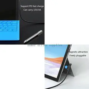Supply Charger Adapter Fast Charging Cable Type C Power 15V 3A PD Cord for Surface Pro 7/6/54/3 Book/Book 2 Supply Charger Adapter Fast Charging Cable Type C Power 15V 3A PD Cord for Surface Pro 7/6/54/3 Book/Book 2