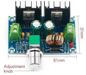 XL4016 XL4016E1 High Power DC Voltage Regulator DC-DC XH-M401 Buck Module with Maximum 8A Tire Voltage Regulator XL4016 XL4016E1 High Power DC Voltage Regulator DC-DC XH-M401 Buck Module with Maximum 8A Tire Voltage Regulator