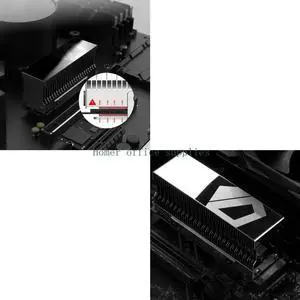 M15 Disk Cooling Thermal Pad Hard Drive Radiator All Aluminum for M.2 Heat Sink 2280 NVME SSD Protector M15 Disk Cooling Thermal Pad Hard Drive Radiator All Aluminum for M.2 Heat Sink 2280 NVME SSD Protector