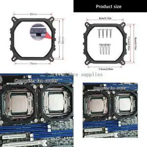 Computer CPU Cooling fan Radiators Fixed Holder For 115X 1366 2011 Motherboard Computer CPU Cooling fan Radiators Fixed Holder For 115X 1366 2011 Motherboard