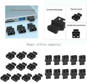 USB Interfaces Dusts Plugs With Handle Secure For Electronics Devices USB Interfaces Dusts Plugs With Handle Secure For Electronics Devices