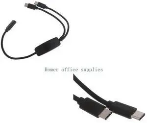 Type C Female to USB C USB Male Cable with LED Light Type C Female to USB C USB Male Cable with LED Light