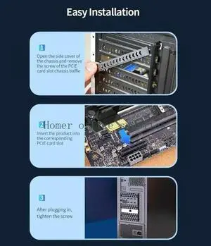 PCIExpress Networking Card High Reliability Data Intensive Application PCIExpress Networking Card High Reliability Data Intensive Application