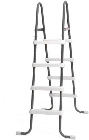 Intex Steel Frame Above Ground Swimming Pool Entry/Exit Ladder for 48" High Wall Pools, 300 Pound Capacity, Accessory Only, Pool Not Included Intex Steel Frame Above Ground Swimming Pool Entry/Exit Ladder for 48" High Wall Pools, 300 Pound Capacity, Accessory Only, Pool Not Included