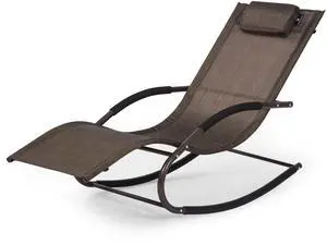 mansion home Lounge Chair, Outdoor Chaise Lounge with Detachable Pillow for Patio, Lawn, Pool, Outdoor Lounge Chairs, Brown mansion home Lounge Chair, Outdoor Chaise Lounge with Detachable Pillow for Patio, Lawn, Pool, Outdoor Lounge Chairs, Brown