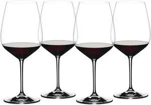 Riedel Heart To Heart Cabernet Sauvignon Glasses, Set of 2 Riedel Heart To Heart Cabernet Sauvignon Glasses, Set of 2