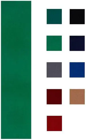 Accuplay 20 oz Pre Cut Pool Table Felt - Billiard Cloth English Green for 8' Table Accuplay 20 oz Pre Cut Pool Table Felt - Billiard Cloth English Green for 8' Table