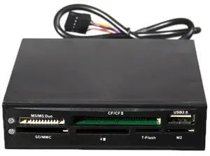3.5 inch USB SD MMC XD TF Card Reader Internal MS CF MD P9JB 3.5 inch USB SD MMC XD TF Card Reader Internal MS CF MD P9JB