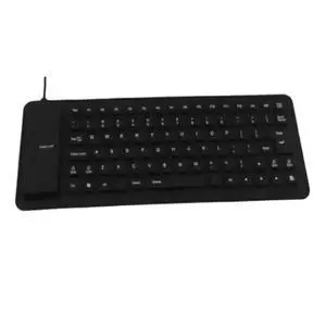 Silicone Mute Soft Keyboard 85-Key Computer Keyboard USB Wired Keyboard Laptop Pc Folding Waterproof Keyboard Silicone Mute Soft Keyboard 85-Key Computer Keyboard USB Wired Keyboard Laptop Pc Folding Waterproof Keyboard