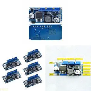 5 Piece Energy Saving LM2596 Step Down Converter With Safe Protections For LED Strips And Electronic Devices 5 Piece Energy Saving LM2596 Step Down Converter With Safe Protections For LED Strips And Electronic Devices