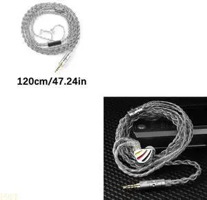 Braided Wire with Low Resistance Copper Sound Cord Stable Sound Connection Braided Wire with Low Resistance Copper Sound Cord Stable Sound Connection