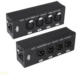 Hard 4 Port XLR Sound Expander via Ethernet Cable for Live Performances Gear Hard 4 Port XLR Sound Expander via Ethernet Cable for Live Performances Gear