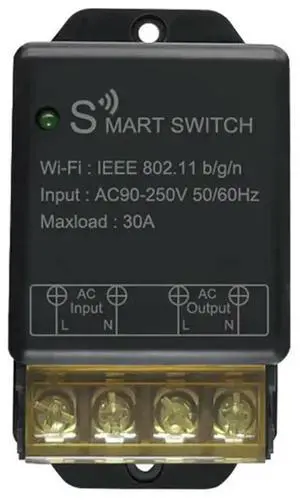 Home Switch 30A AC90-250V Remote Control On Off DIY Circuit Breaker Works With Alexa Home Home Switch 30A AC90-250V Remote Control On Off DIY Circuit Breaker Works With Alexa Home